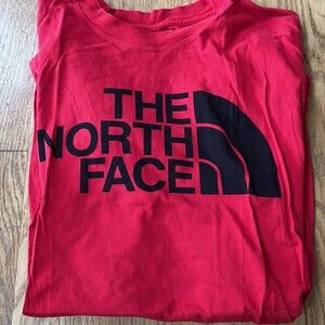The North Face Red Short-Sleeve Logo Tee